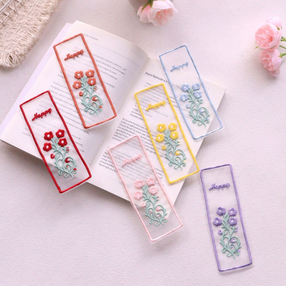 Creative Transparent Organza B - огляд і ціна Dried Flower Bookmark