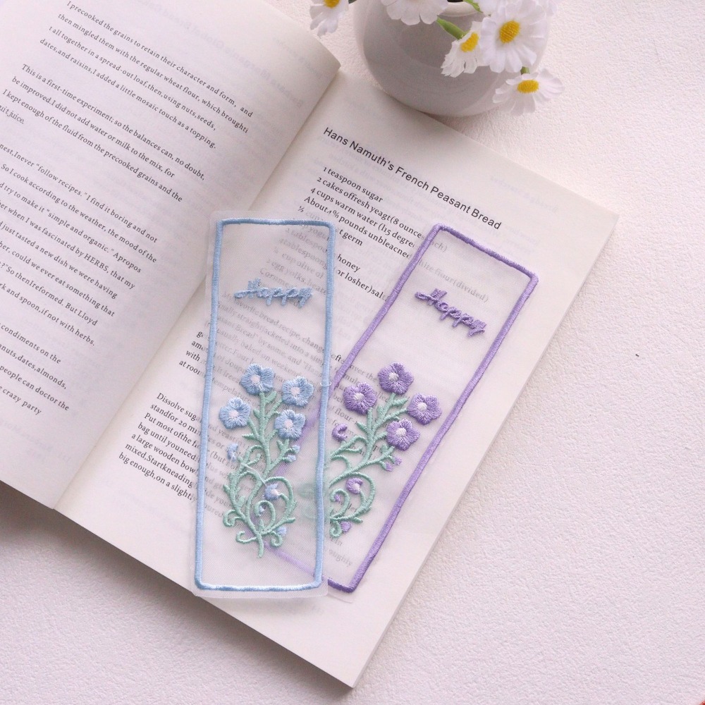 Creative Transparent Organza B - огляд і ціна Dried Flower Bookmark