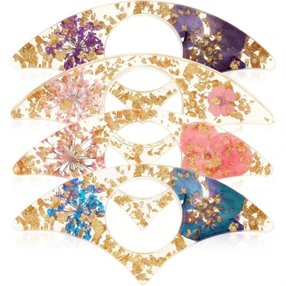 4PCS Gift Dried Flower Resin B - огляд і ціна Dried Flower Bookmark