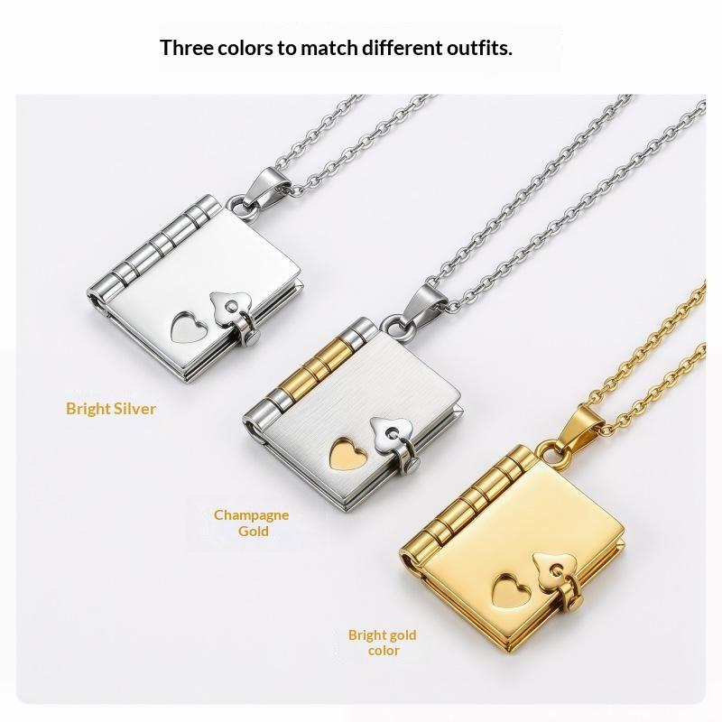 Envelope Necklace Custom Text  - огляд і ціна Custom Photo Book