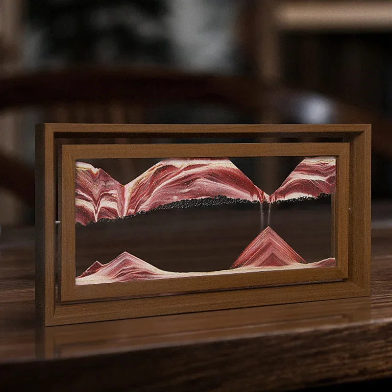 3D Rotatable Sandscape Moving  - огляд і ціна Engraved Wood Frame