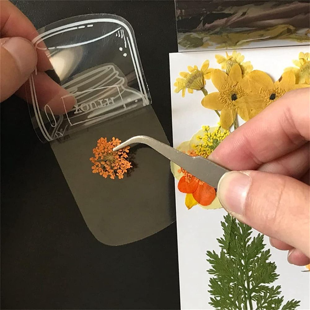 30Pcs Handmade DIY Transparent - огляд і ціна Dried Flower Bookmark