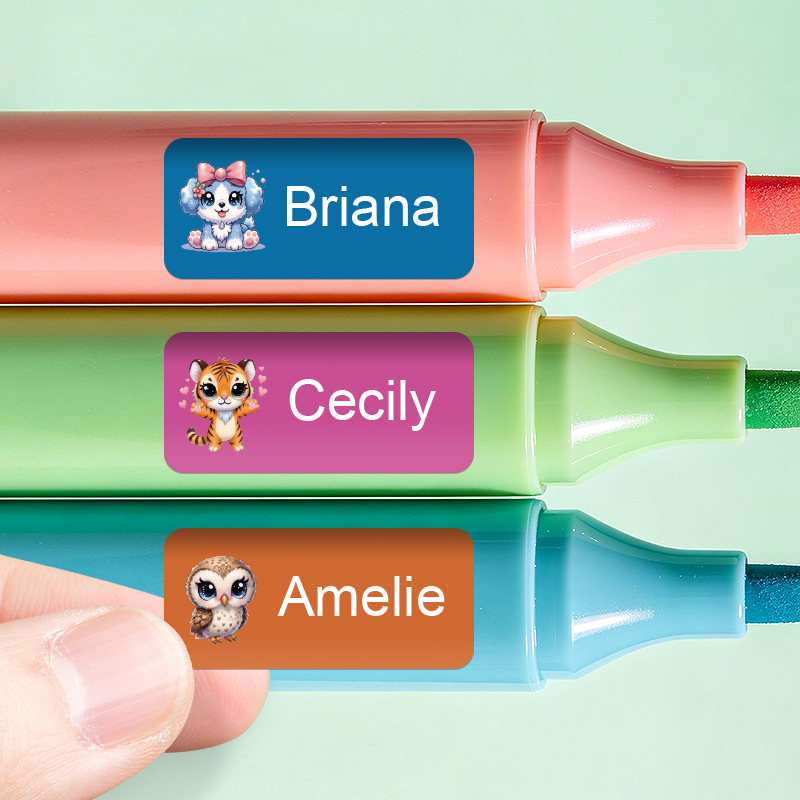 Personalized Name Stickers - C - огляд і ціна Personalized Name Box