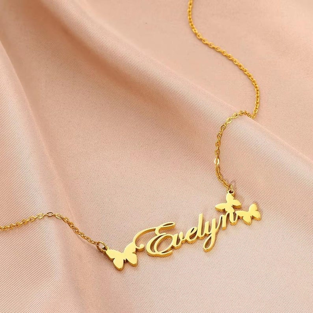 Custom Name Necklace Personali - огляд і ціна Birth Flower Necklace