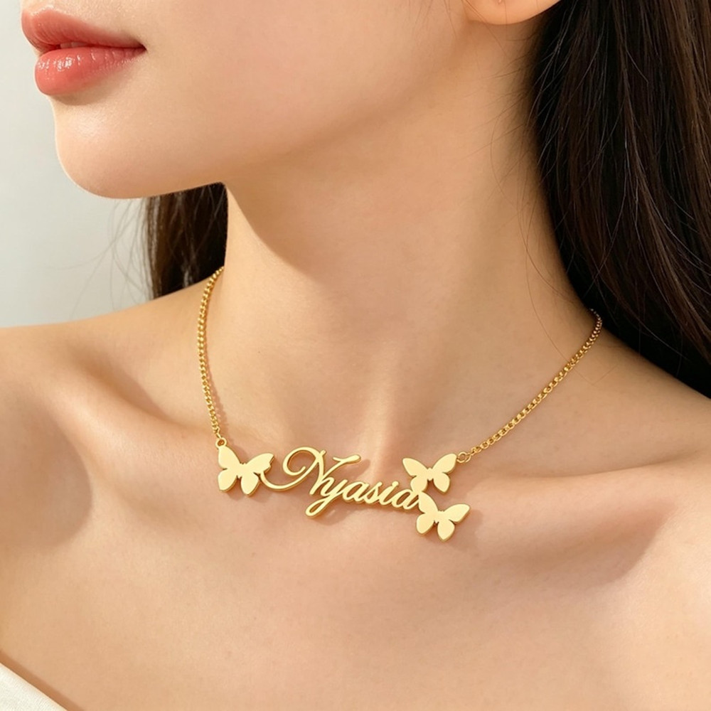 Custom Name Necklace Personali - огляд і ціна Birth Flower Necklace